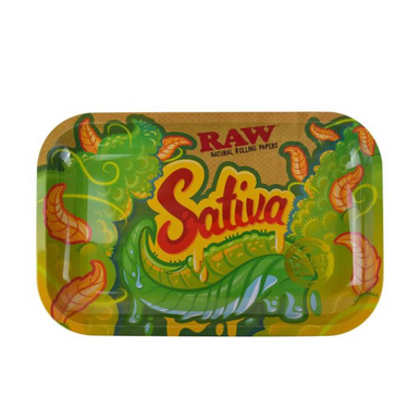 RAW - Collection - Designed Metal Rolling Tray (Medium)