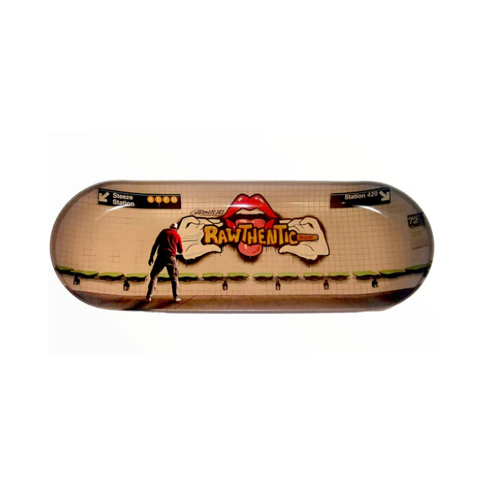 RAW - Collection - Skateboard Metal Rolling Tray (Large)