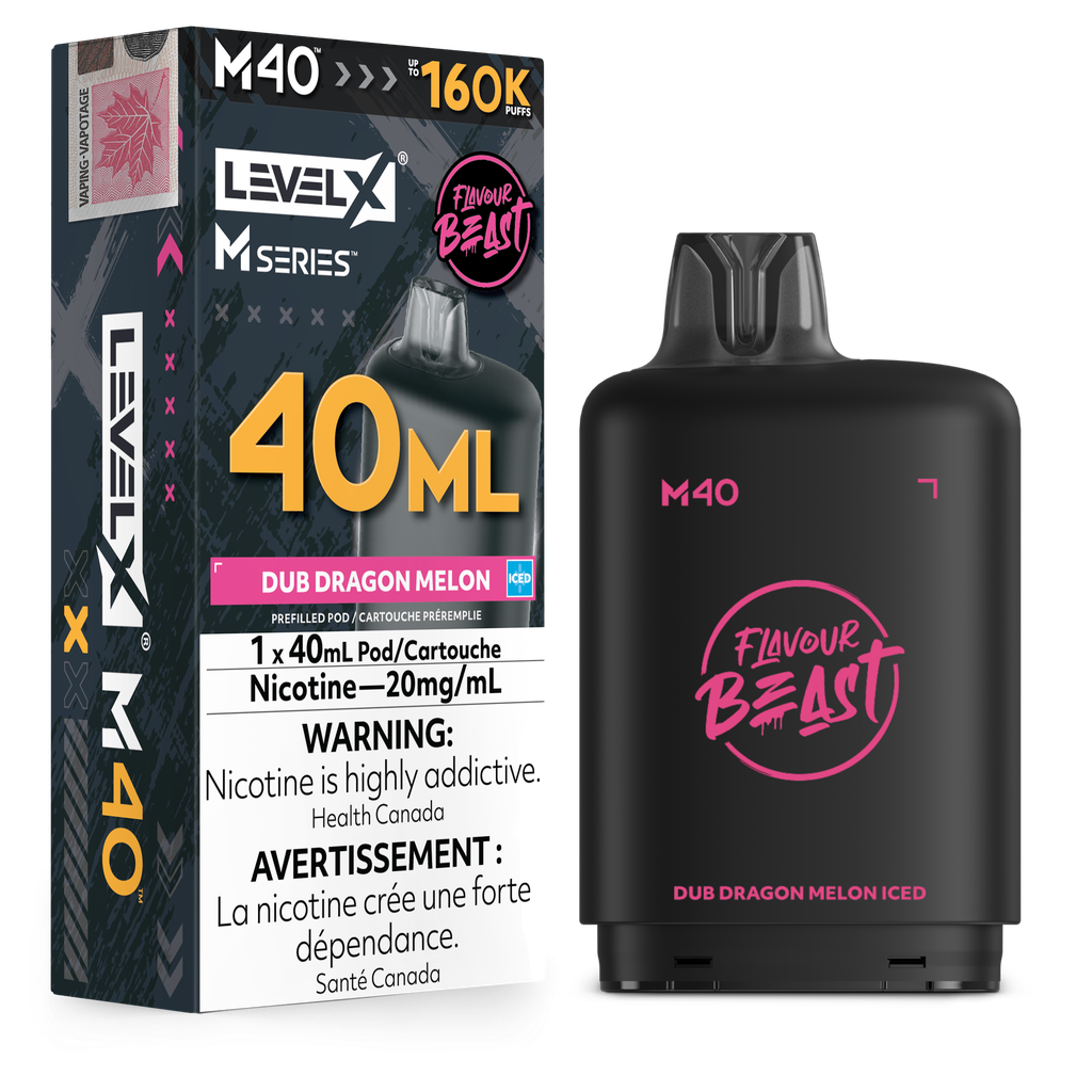 [ONT] Level X - Flavour Beast M Series 40mL - Pod - 160k Puffs