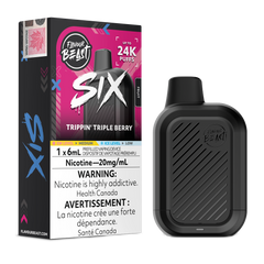 [ONT] Flavour Beast - SIX - Rechargeable Disposable - 24k Puffs