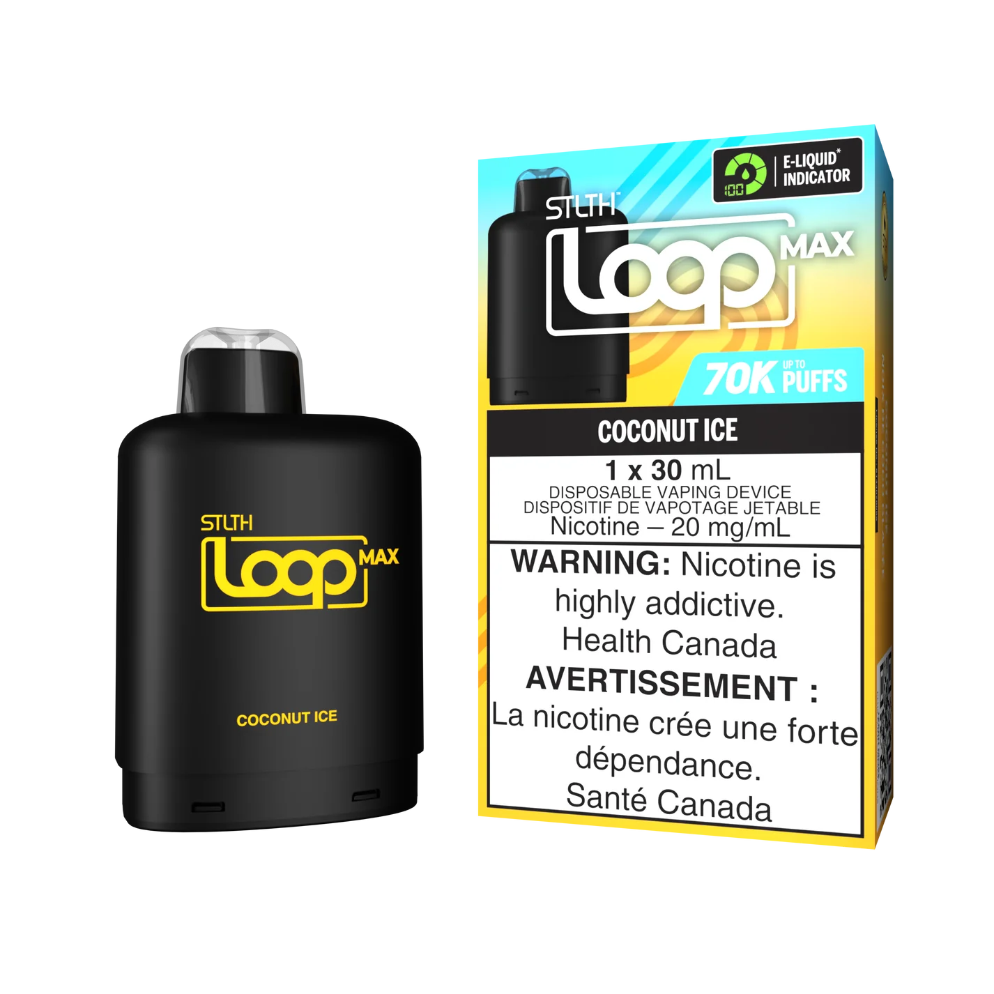 Loop Max- STLTH - Pod Pack 70,000 Puffs [ONTARIO]