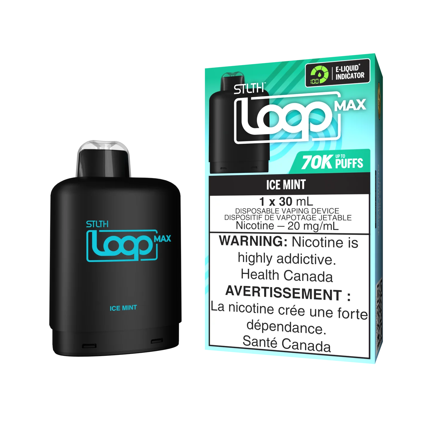 Loop Max- STLTH - Pod Pack 70,000 Puffs [ONTARIO]