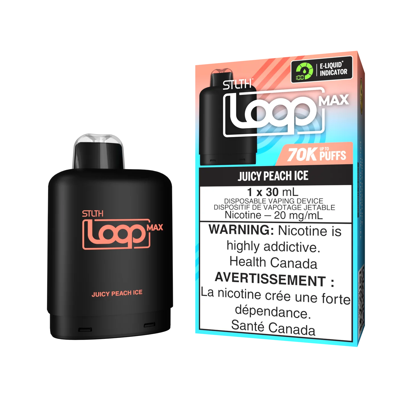 Loop Max- STLTH - Pod Pack 70,000 Puffs [ONTARIO]