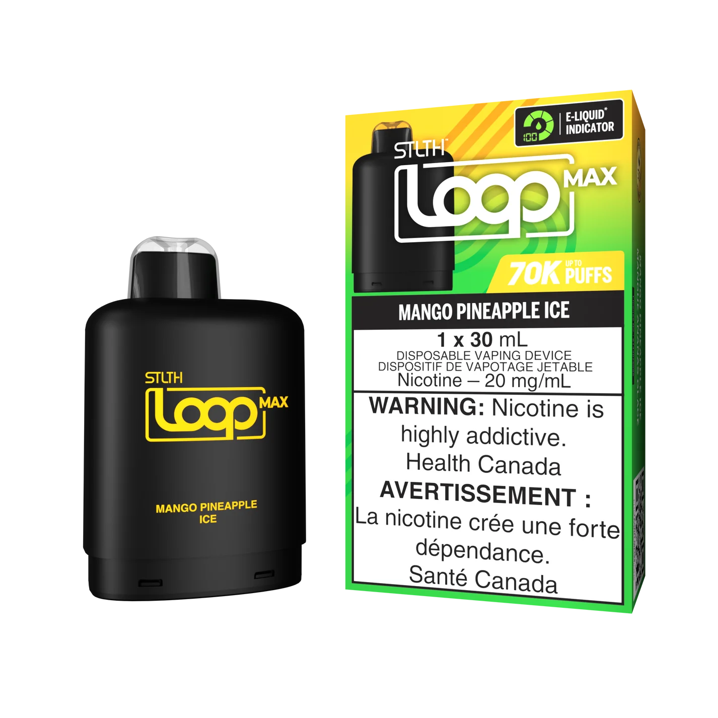 Loop Max- STLTH - Pod Pack 70,000 Puffs [ONTARIO]