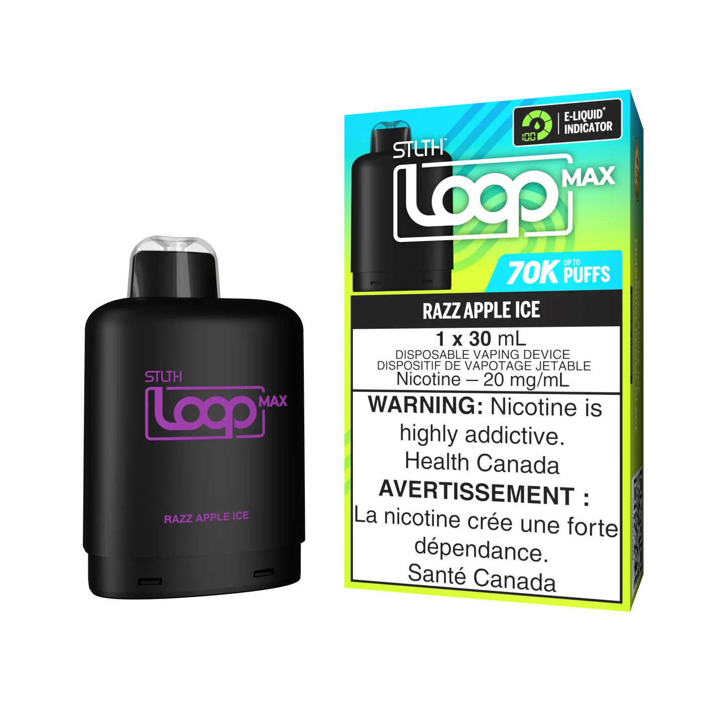 Loop Max- STLTH - Pod Pack 70,000 Puffs [ONTARIO]