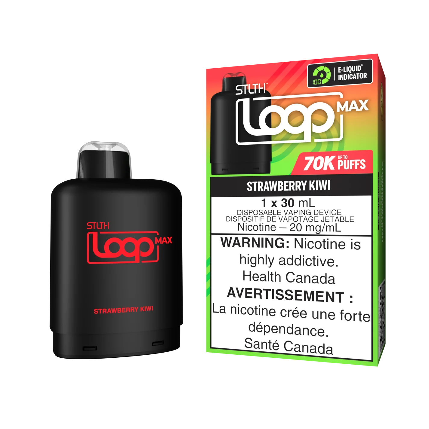 Loop Max- STLTH - Pod Pack 70,000 Puffs [ONTARIO]