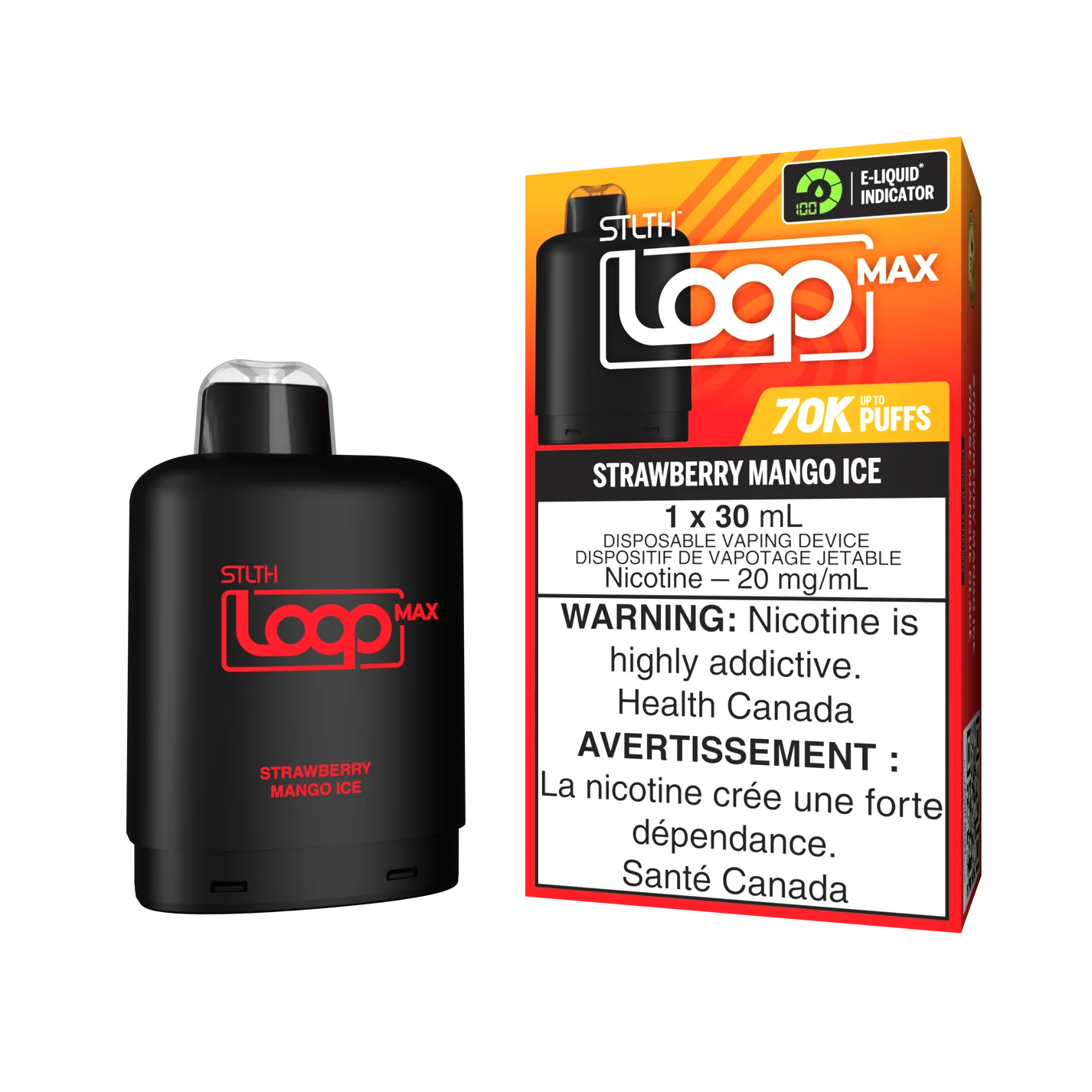 Loop Max- STLTH - Pod Pack 70,000 Puffs [ONTARIO]