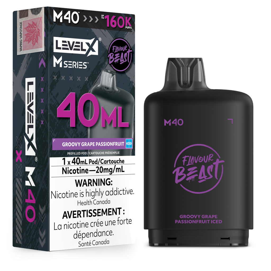 [ONT] Level X - Flavour Beast M Series 40mL - Pod - 160k Puffs