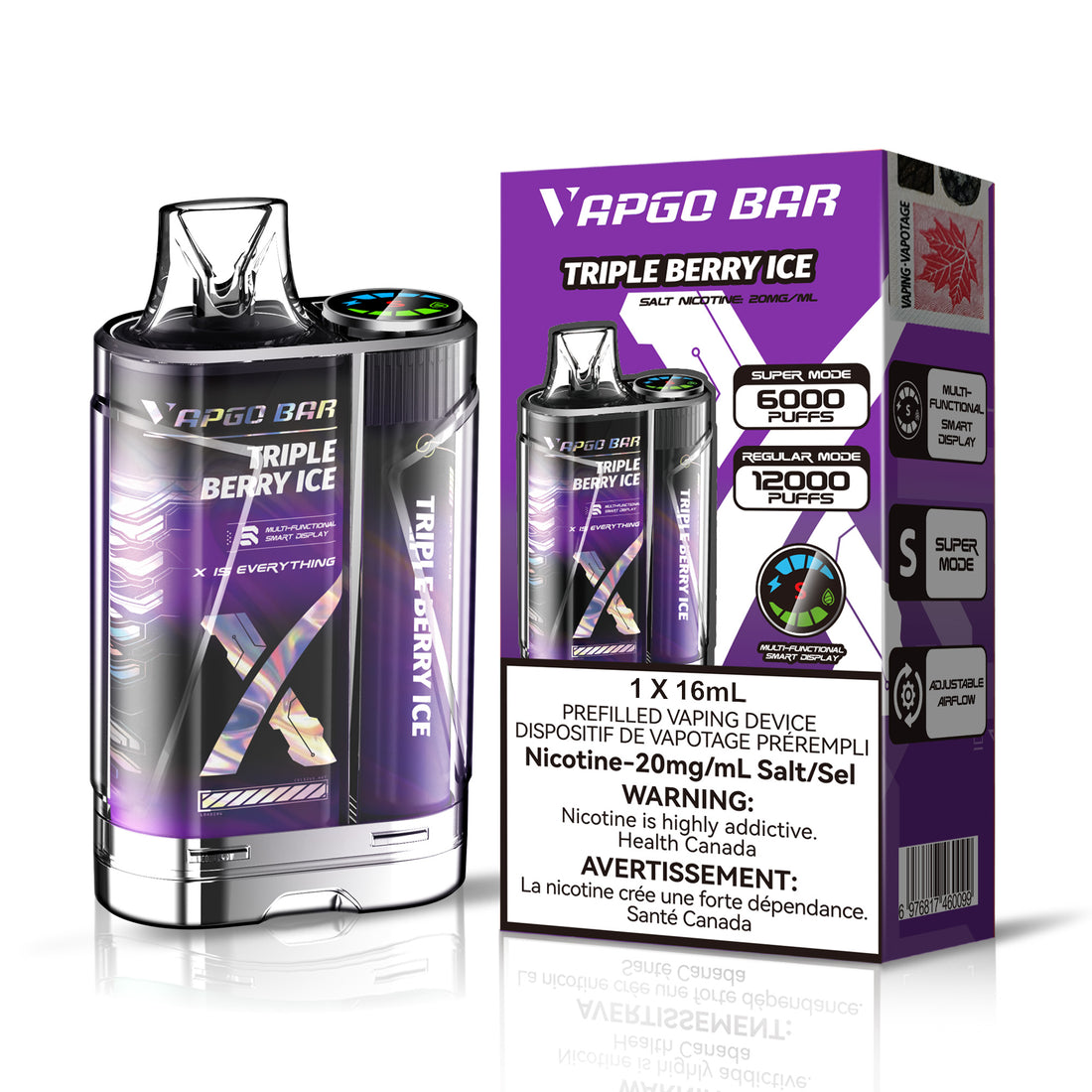 YoOne VapGo - Rechargeable Disposable - 12000 puffs