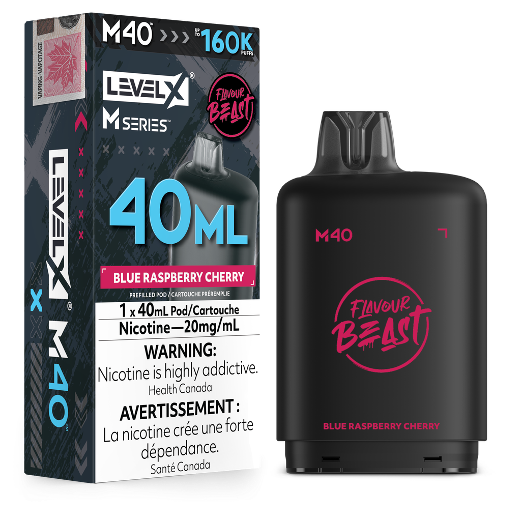[ONT] Level X - Flavour Beast M Series 40mL - Pod - 160k Puffs