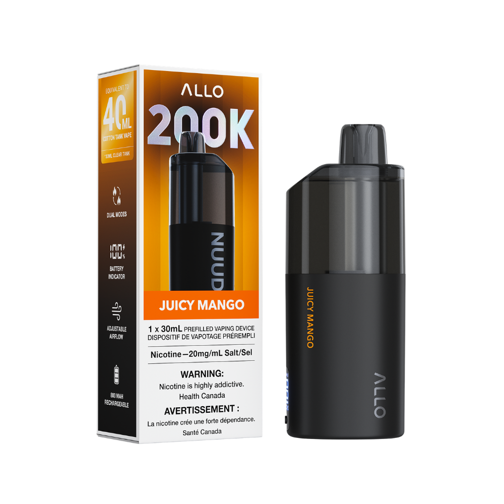 [ONT] Allo Nuud 200K - Rechargeable Disposable - 200K Puffs