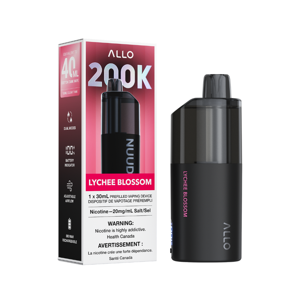 [ONT] Allo Nuud 200K - Rechargeable Disposable - 200K Puffs