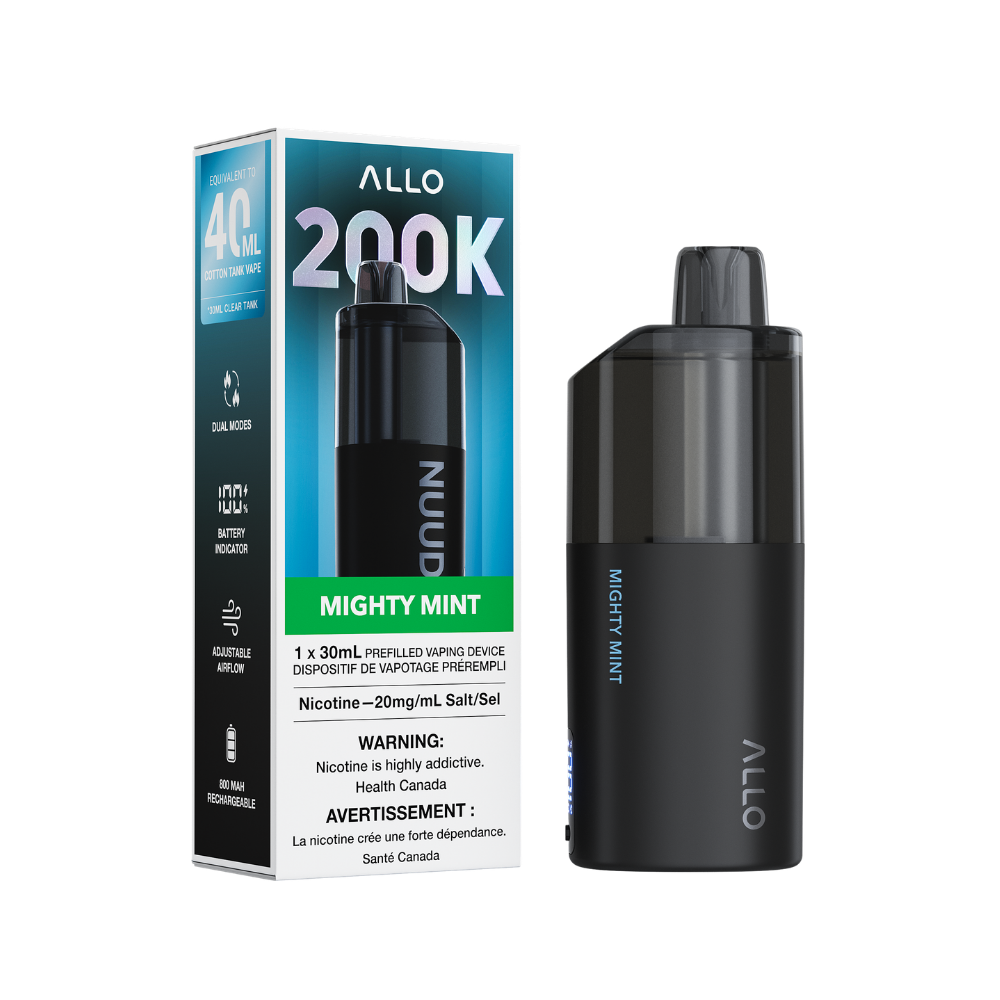 [ONT] Allo Nuud 200K - Rechargeable Disposable - 200K Puffs