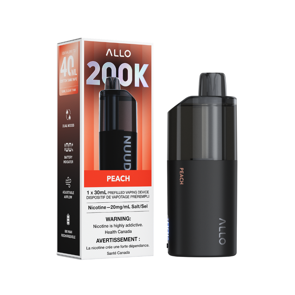 [ONT] Allo Nuud 200K - Rechargeable Disposable - 200K Puffs