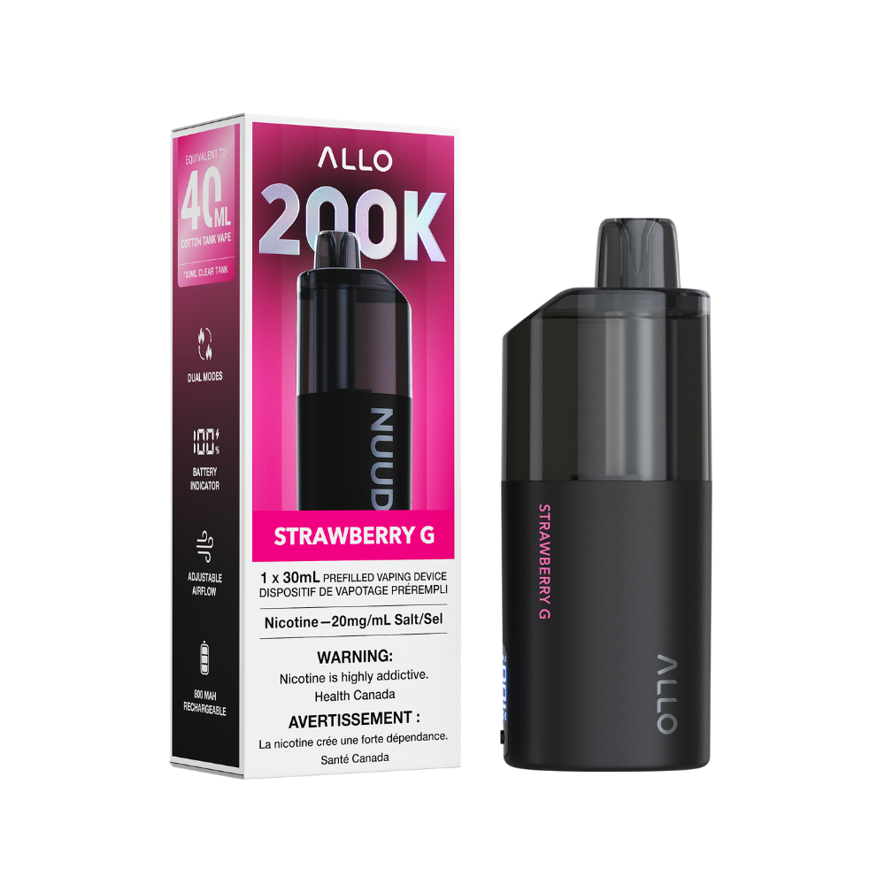 [ONT] Allo Nuud 200K - Rechargeable Disposable - 200K Puffs