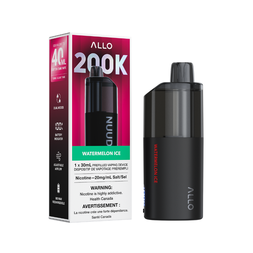 [ONT] Allo Nuud 200K - Rechargeable Disposable - 200K Puffs