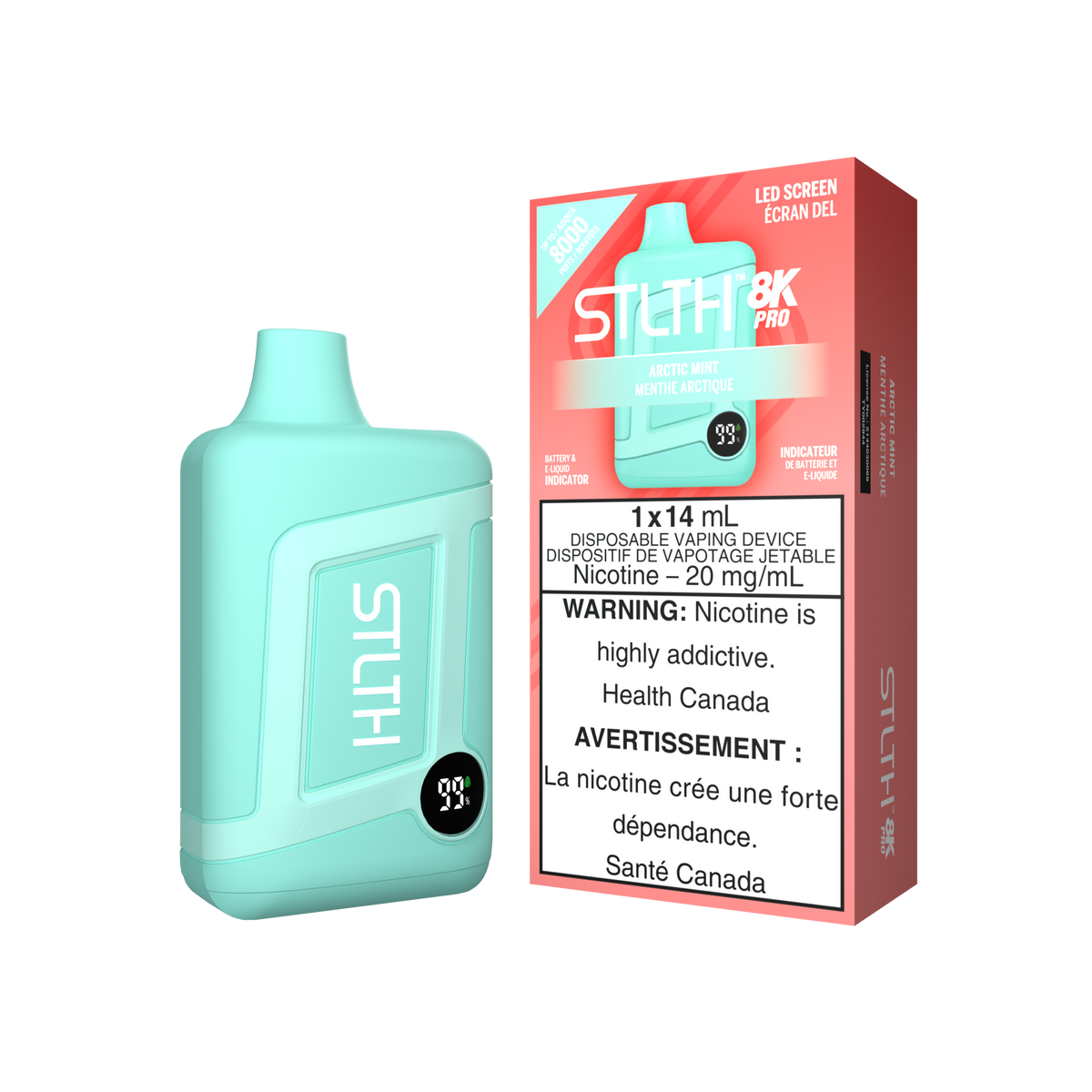 [ONT] STLTH8K PRO - Rechargeable Disposable - 8k Puffs