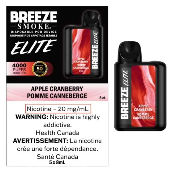 Breeze Elite - Disposable - 4000 Puffs