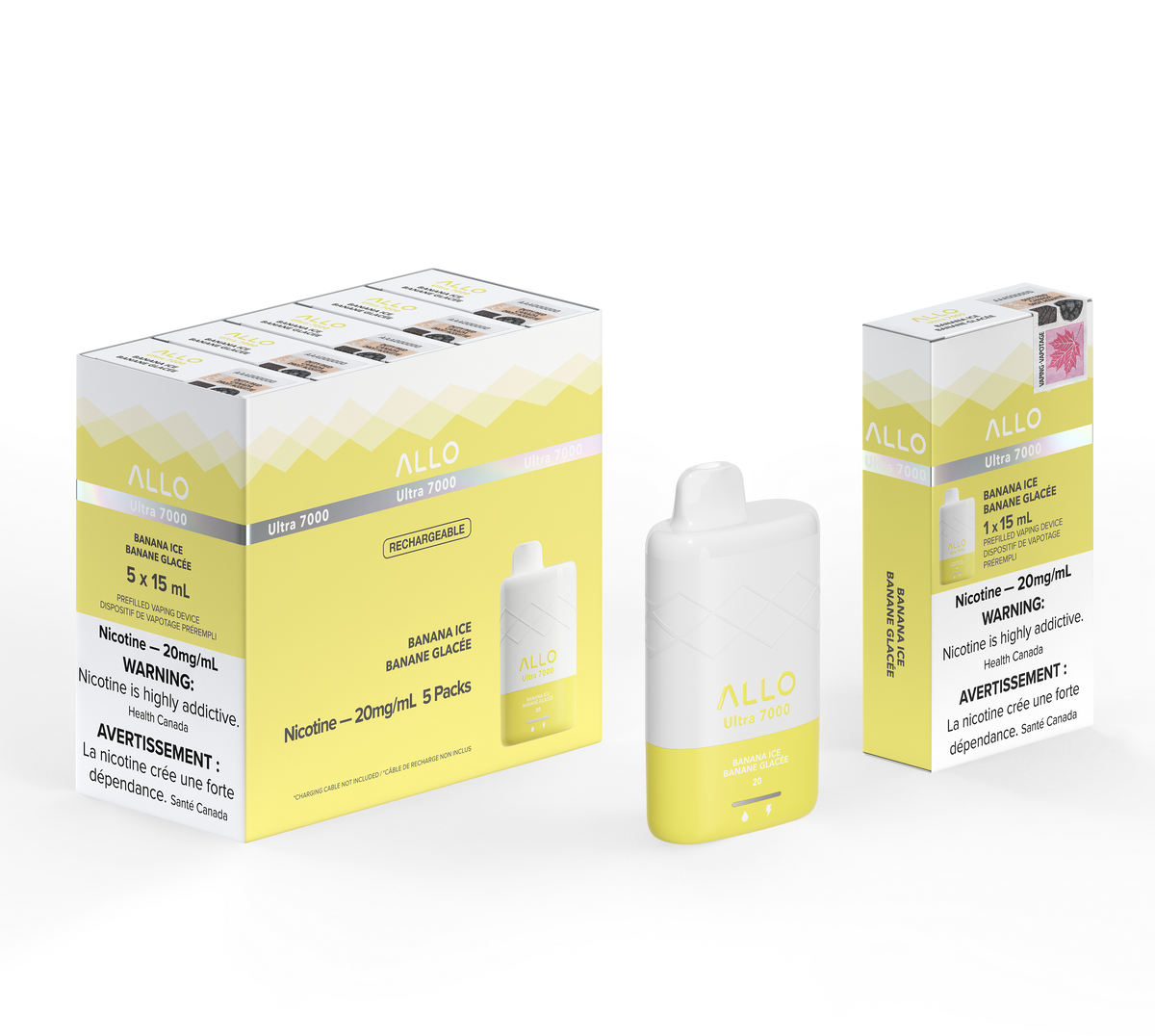 Allo Ultra 7000 - Rechargeable Disposable - 7000 Puffs