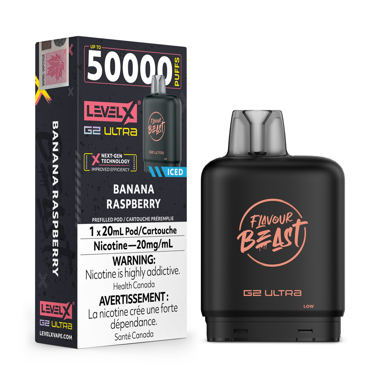 [ONT] Level X - Flavour Beast G2 Ultra - Pod - 50k Puffs