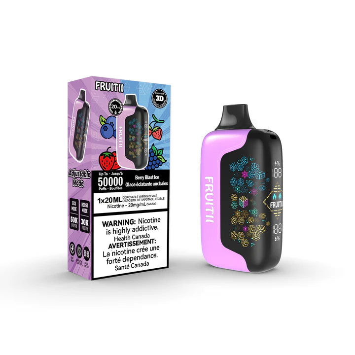 [ONT] Fruitii 50K - Rechargeable Disposable - 50k Puffs