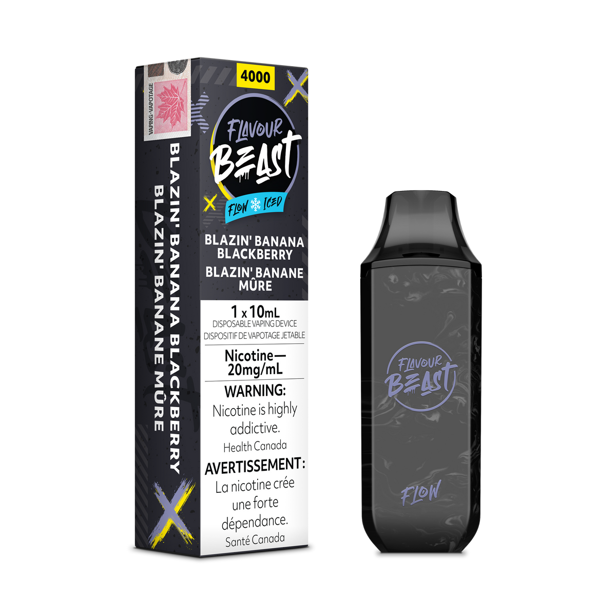 Flavour Beast Flow - Rechargeable Disposable  - 4000 Puffs [ONTARIO]