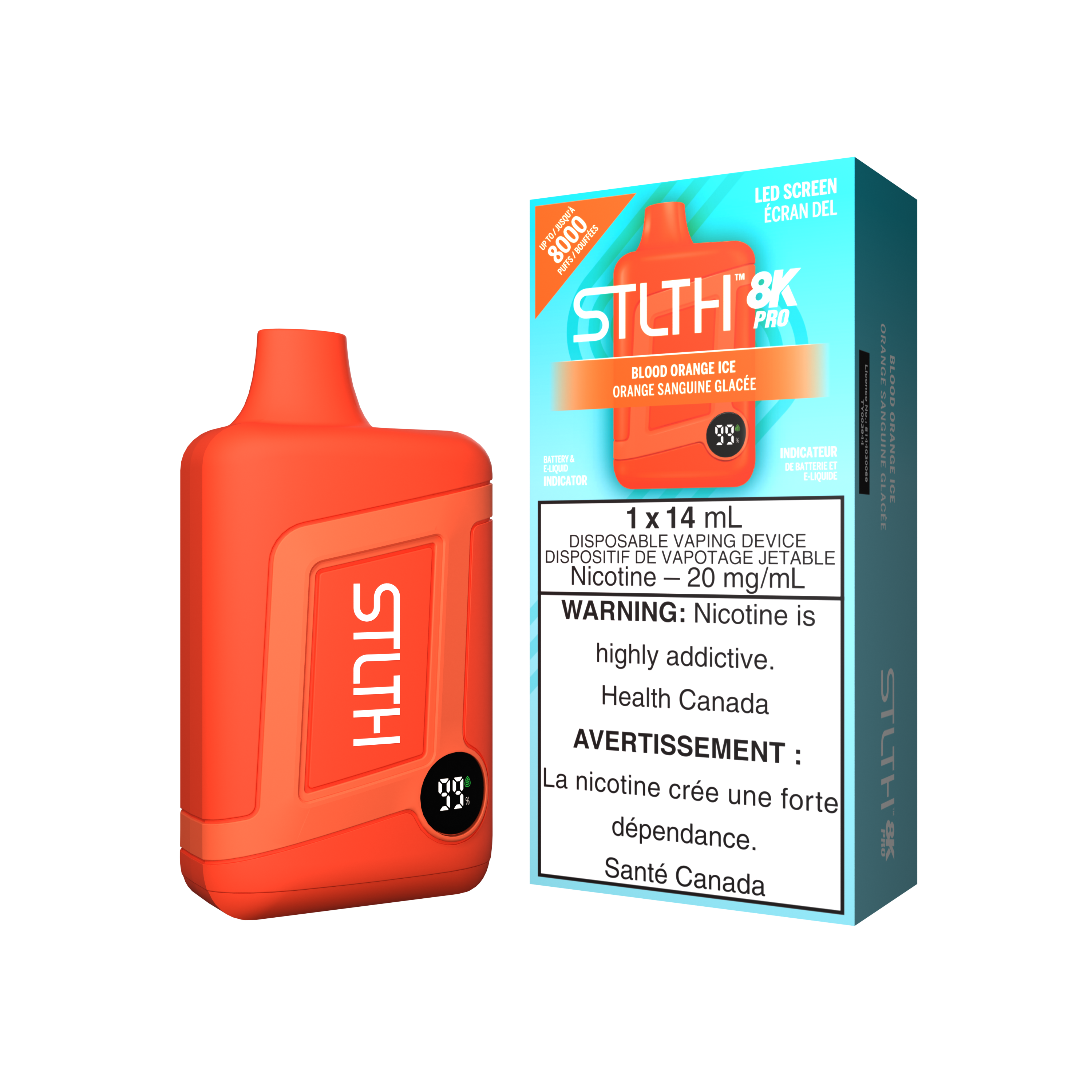 STLTH8K PRO - Rechargeable Disposable - 8k Puffs [ONTARIO]