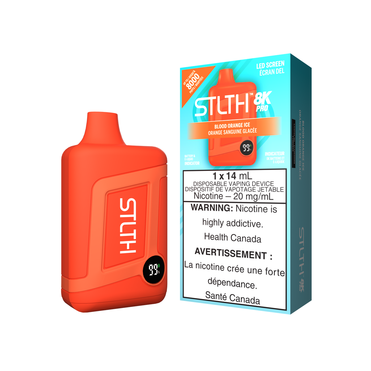 STLTH8K PRO - Rechargeable Disposable - 8k Puffs [ONTARIO]