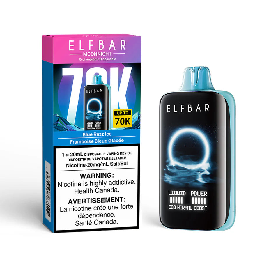 Elf Bar MoonNight 70K - Rechargeable Disposable - 70k Puffs [ONTARIO]