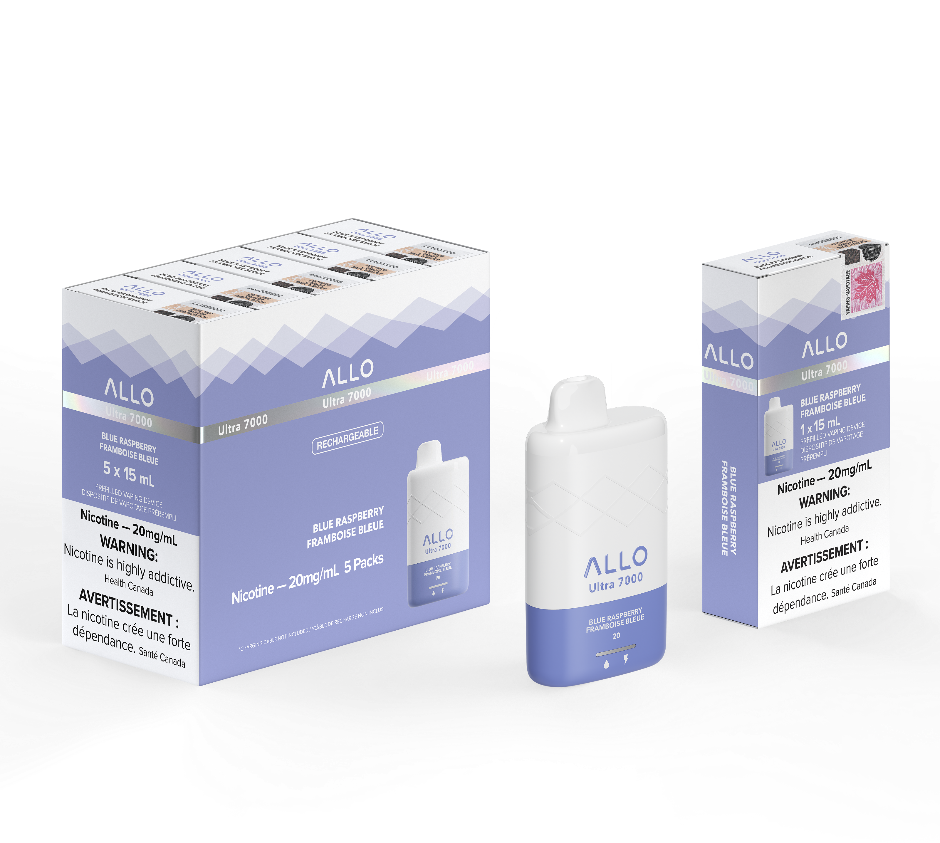 Allo Ultra 7000 - Rechargeable Disposable - 7000 Puffs