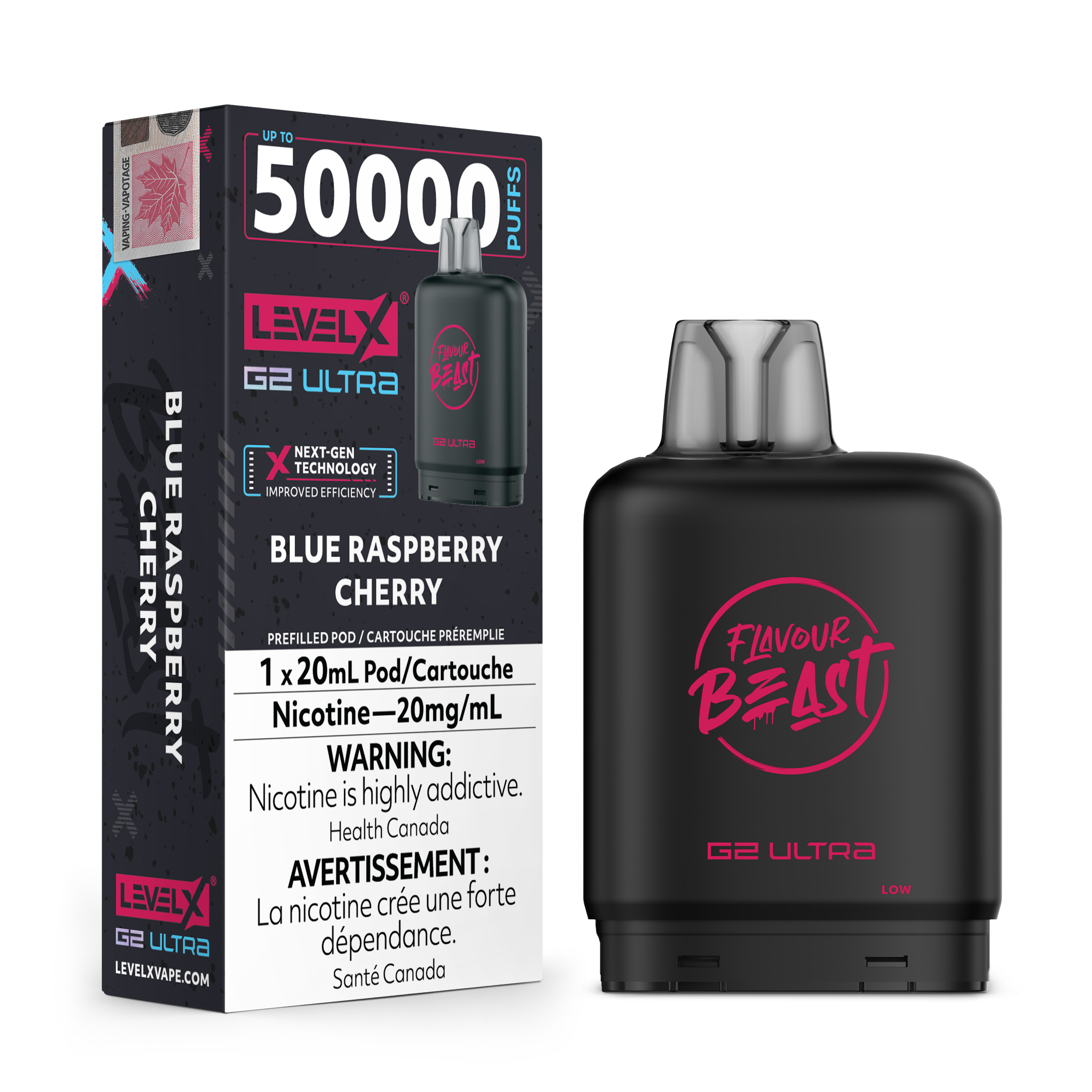 Level X - Flavour Beast G2 Ultra - Pod - 50k Puffs [ONTARIO]