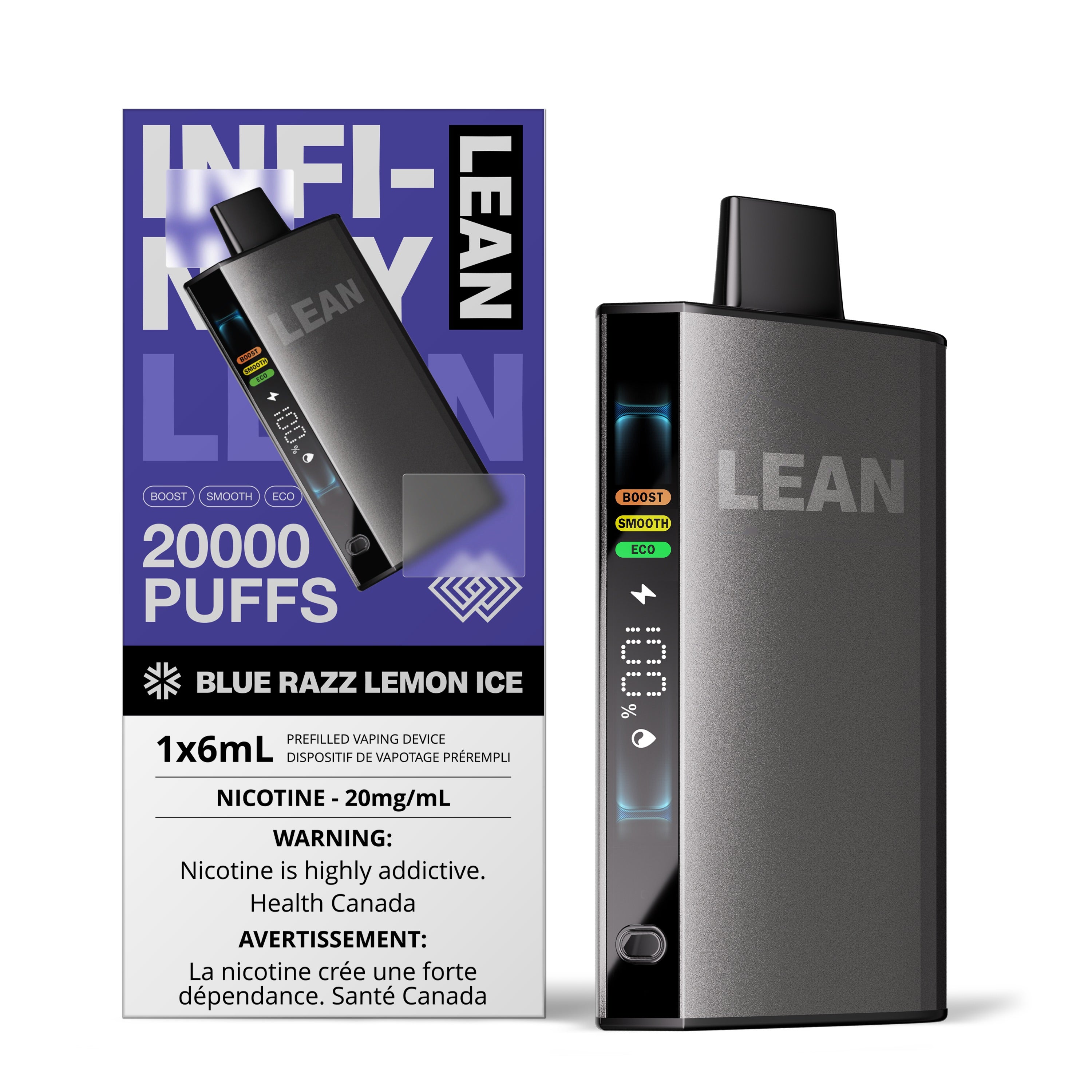 [BARC] Infinity LEAN - Rechargeable Disposable - 20k Puffs