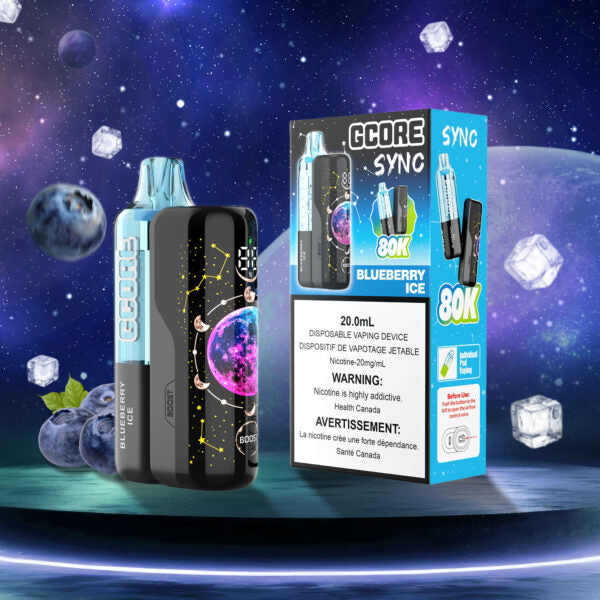 [ONT] Gcore - Sync - Rechargeable Disposable - 80k Puffs