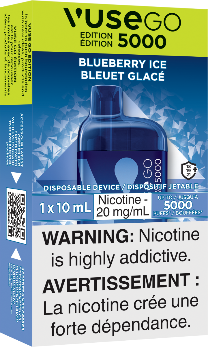[ONT] Vuse GO5000 - Rechargeable Disposable - 5k Puffs