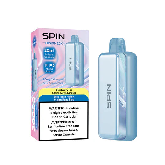 [S/B] SPIN Fusion 20K - Rechargeable Disposable - 20k Puffs