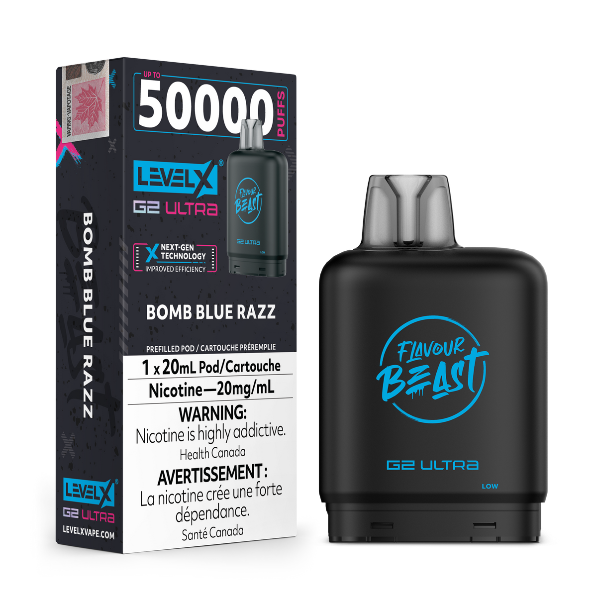 [ONT] Level X - Flavour Beast G2 Ultra - Pod - 50k Puffs