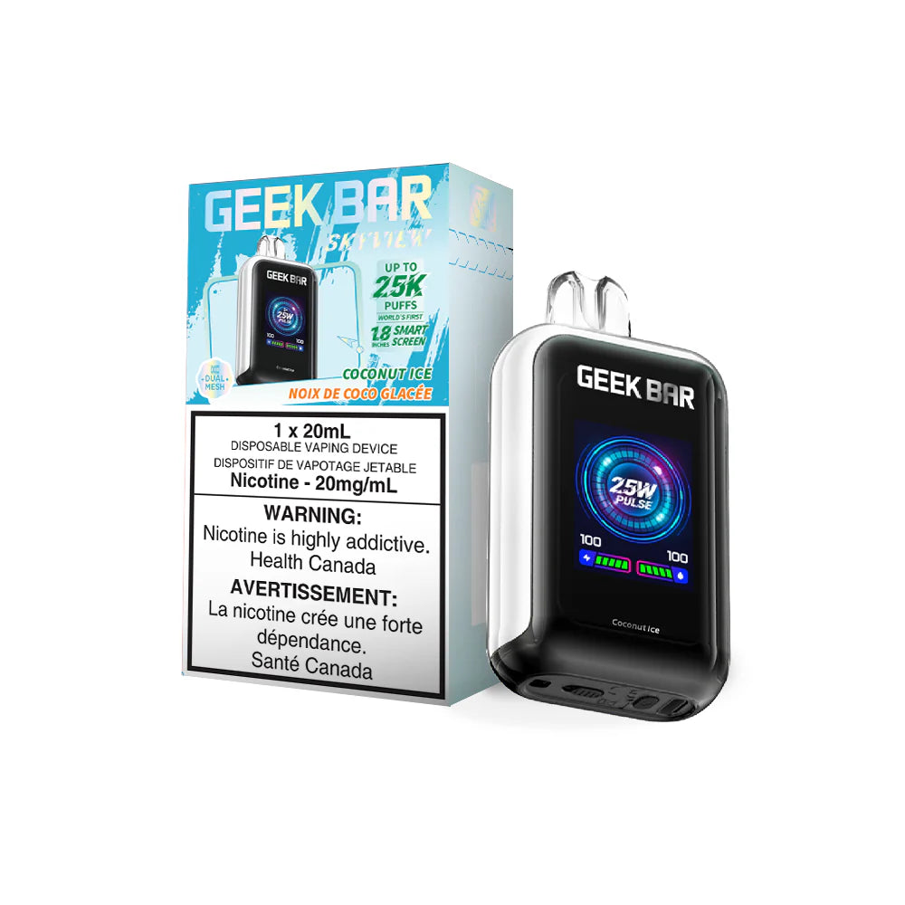 GeekBar Skyview - Rechargeable Disposable - 25K Puffs [ONTARIO]