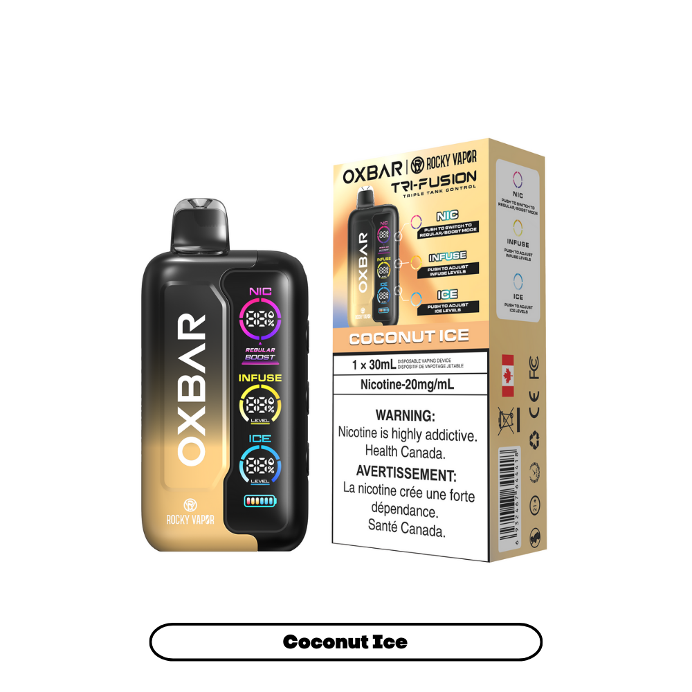 Oxbar Tri Fusion - Rechargeable Disposable - 60k Puffs [ONTARIO]