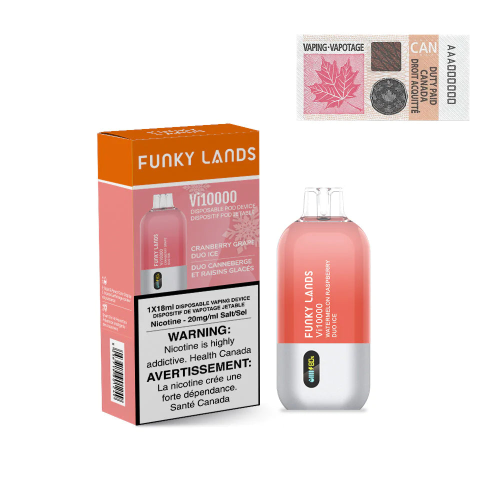 [ONT] FunkyLands Vi10000 - Rechargeable Disposable - 10k Puffs