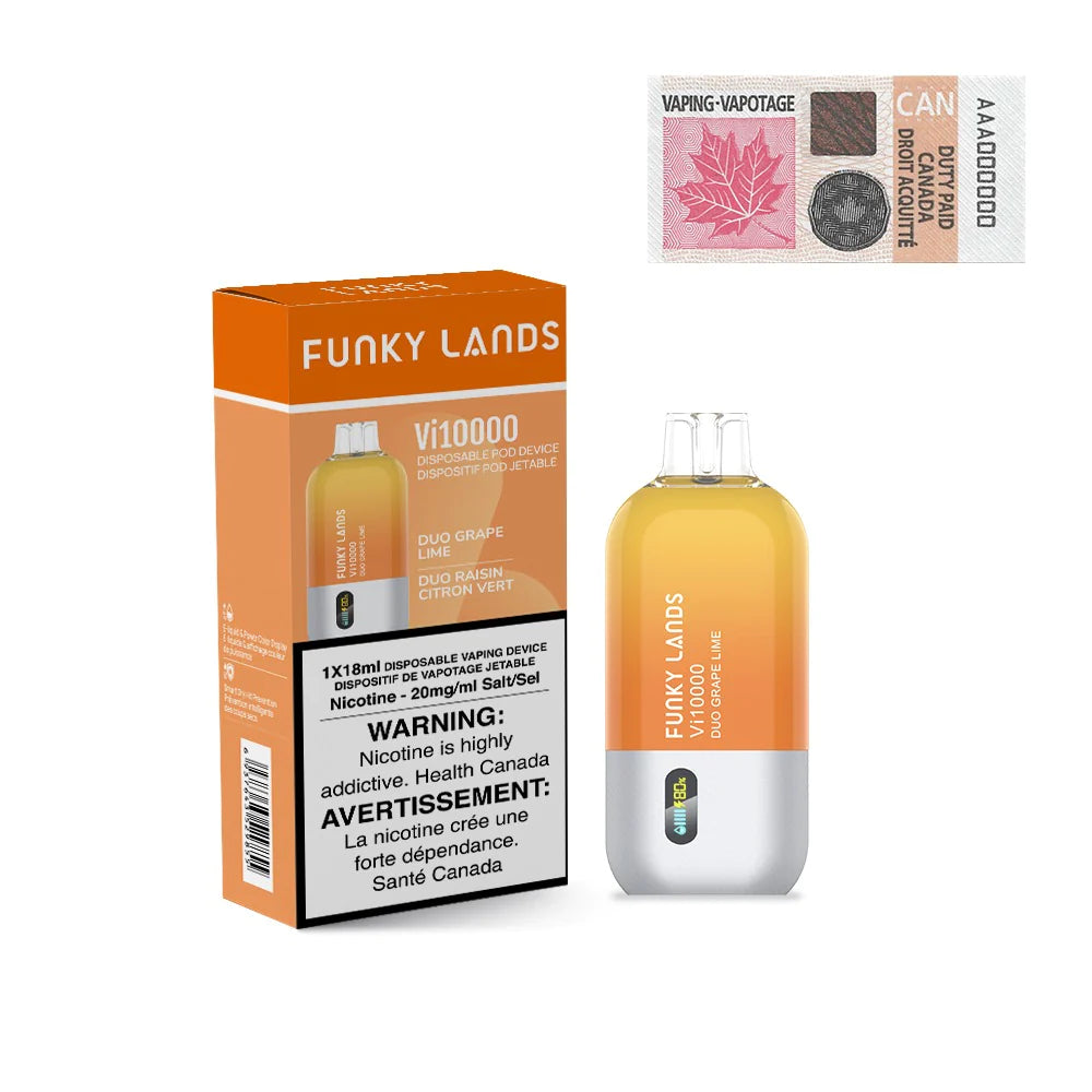 [ONT] FunkyLands Vi10000 - Rechargeable Disposable - 10k Puffs