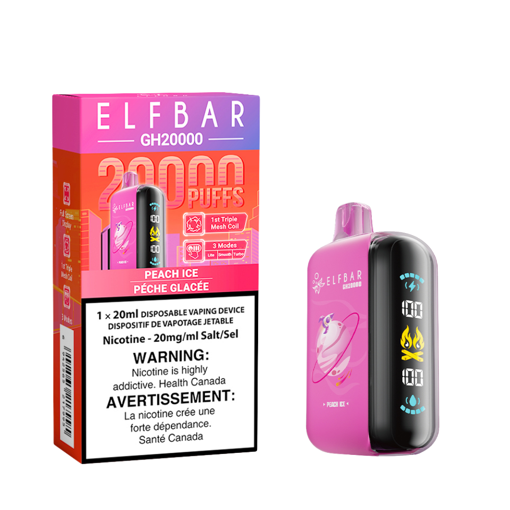 [ONT] Elf Bar GH20000 - Rechargeable Disposable - 20k Puffs