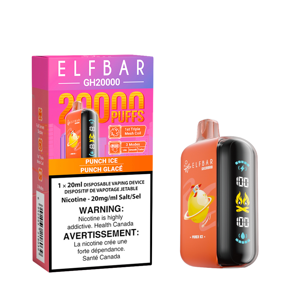 [ONT] Elf Bar GH20000 - Rechargeable Disposable - 20k Puffs