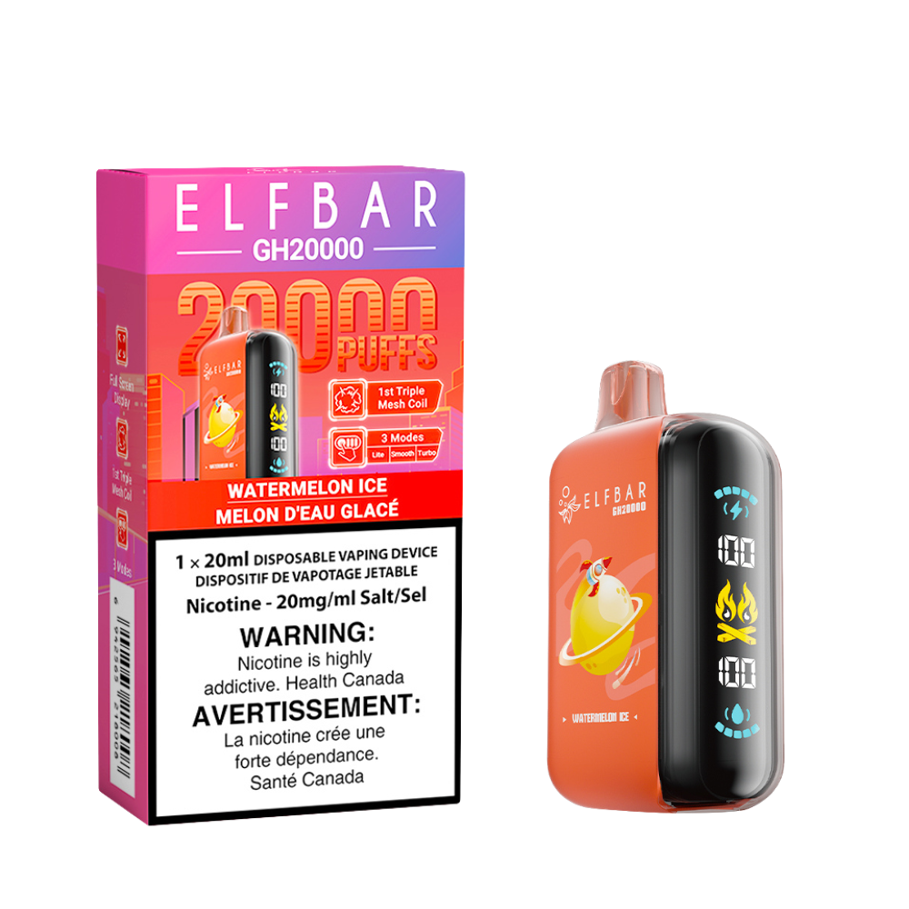 [ONT] Elf Bar GH20000 - Rechargeable Disposable - 20k Puffs