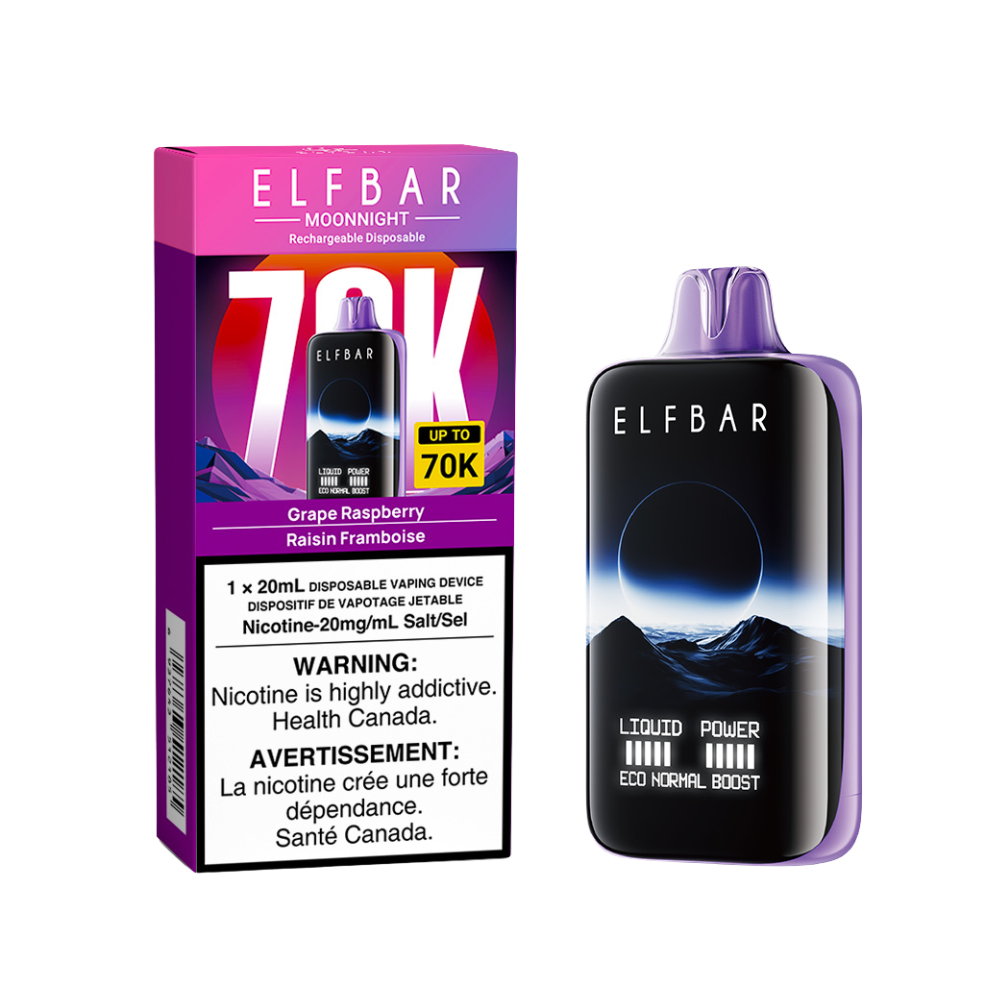 [ONT] Elf Bar MoonNight 70K - Rechargeable Disposable - 70k Puffs