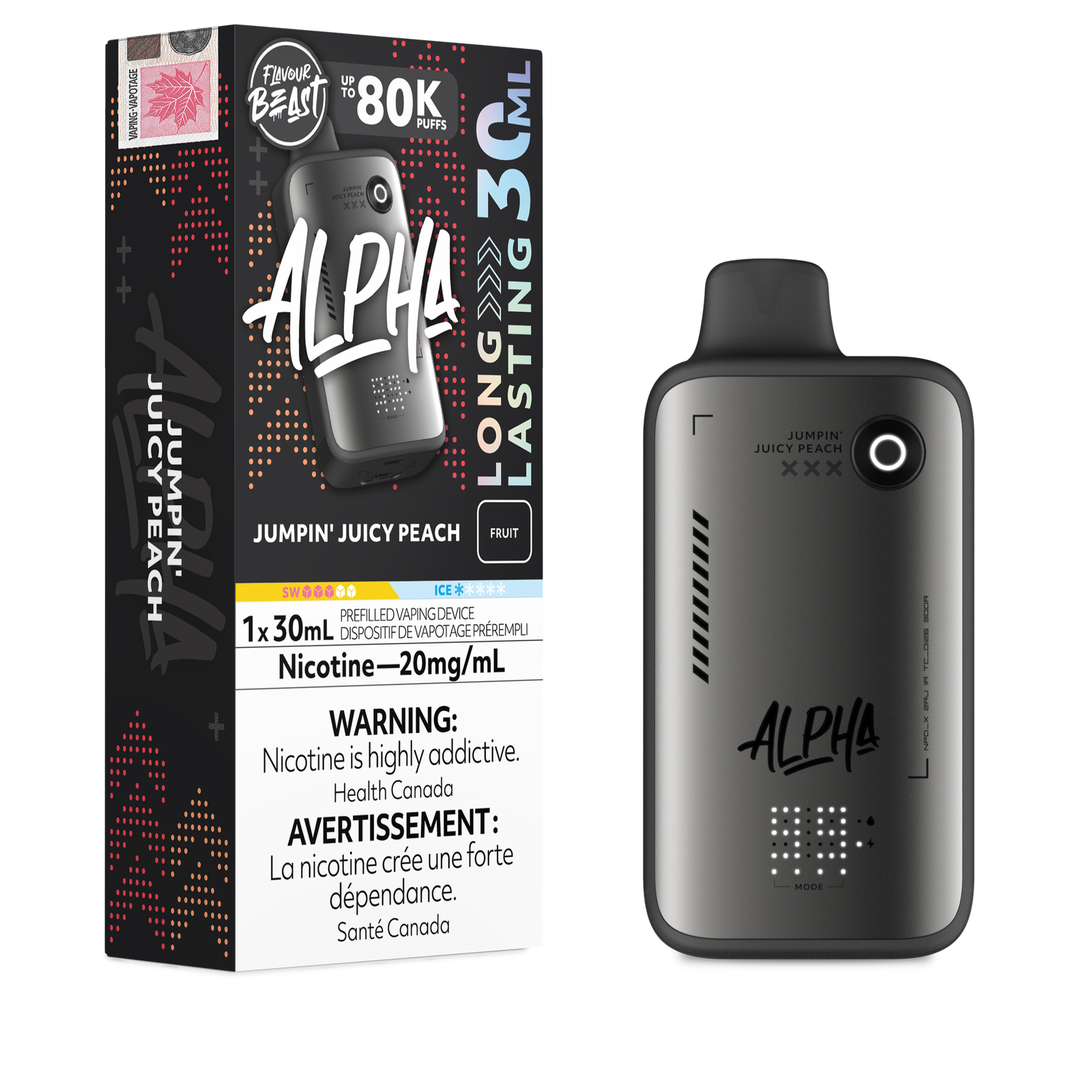[ONT] Flavour Beast - Alpha - Rechargeable Disposable - 80k Puffs