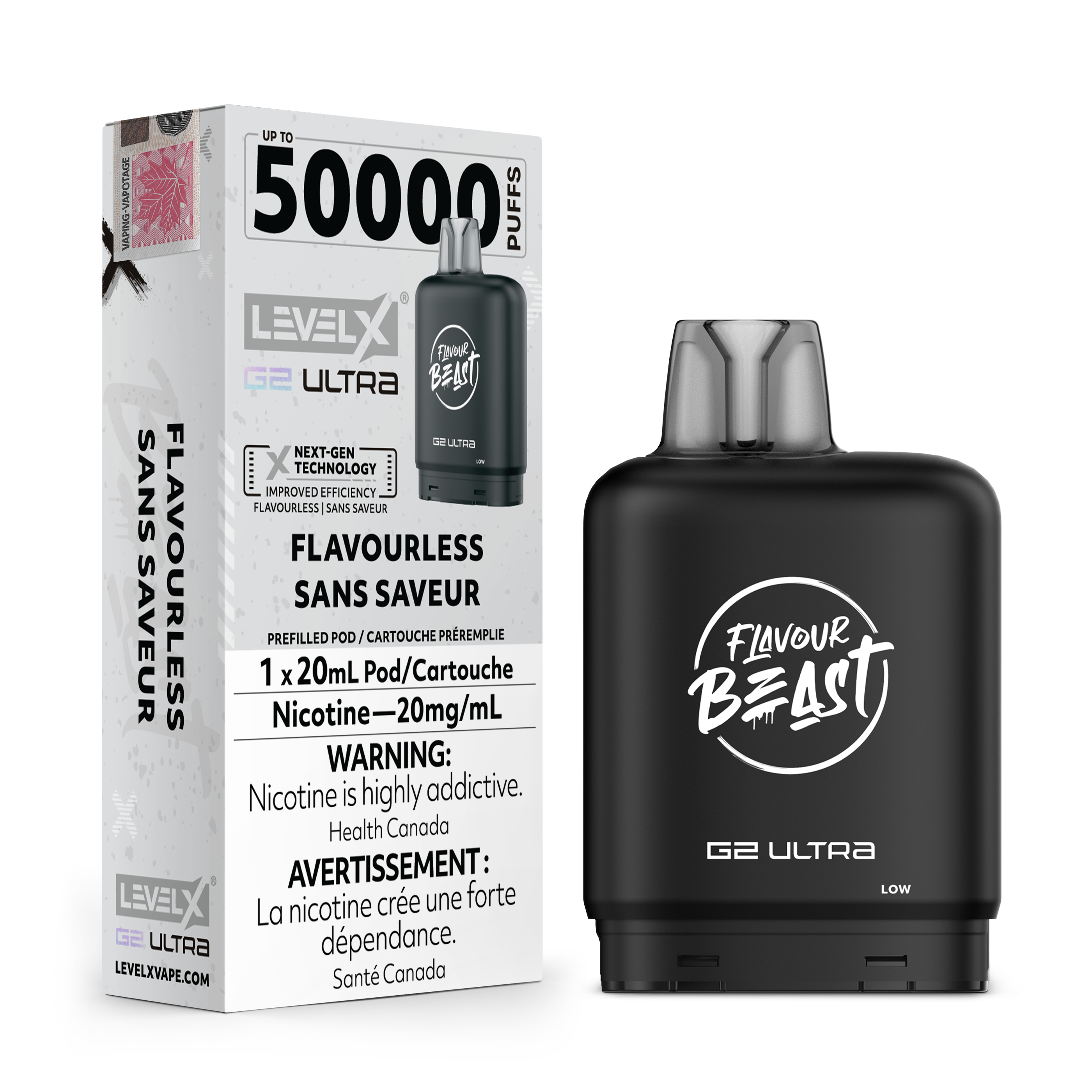 Level X - Flavour Beast G2 Ultra - Pod - 50k Puffs [ONTARIO]