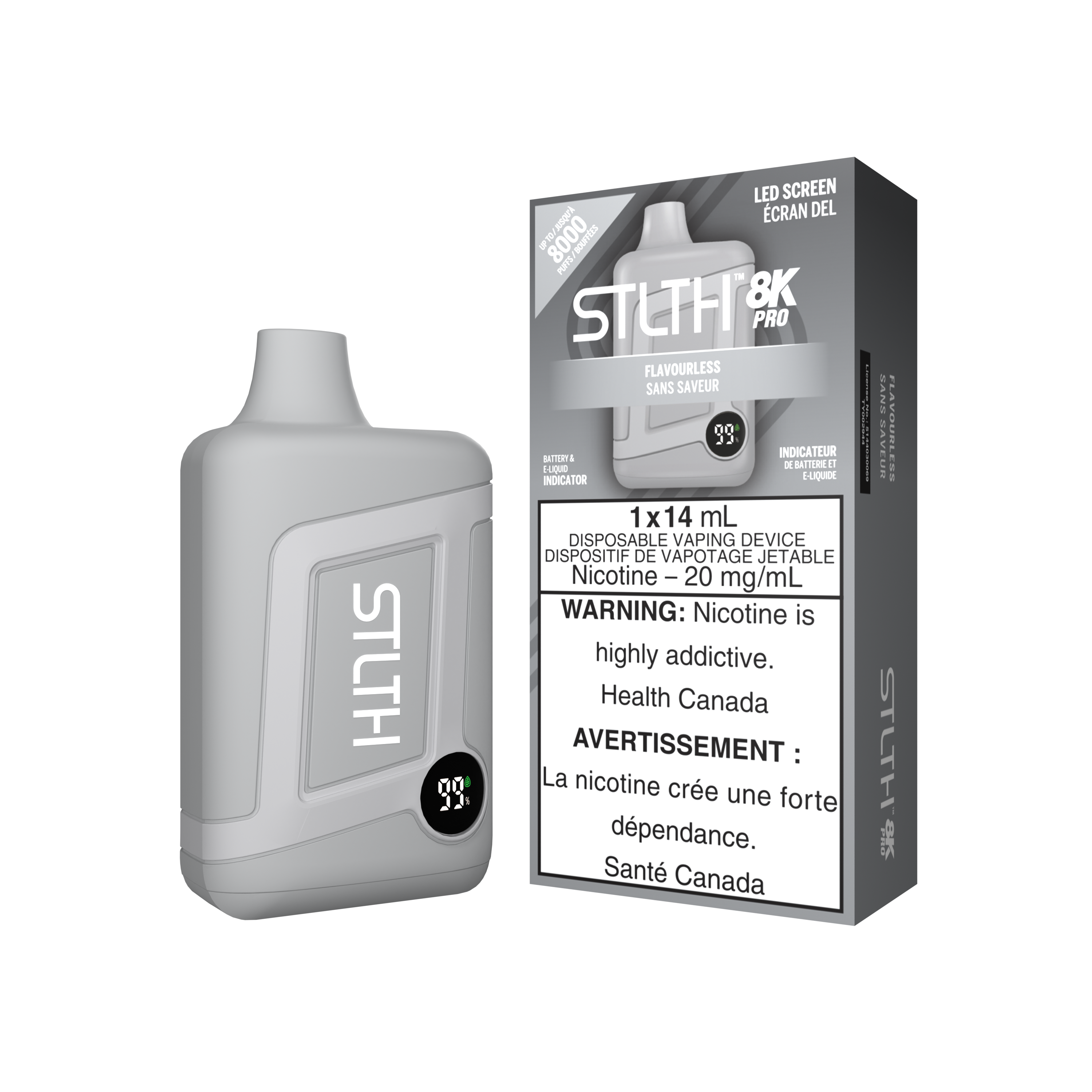 STLTH8K PRO - Rechargeable Disposable - 8k Puffs [ONTARIO]
