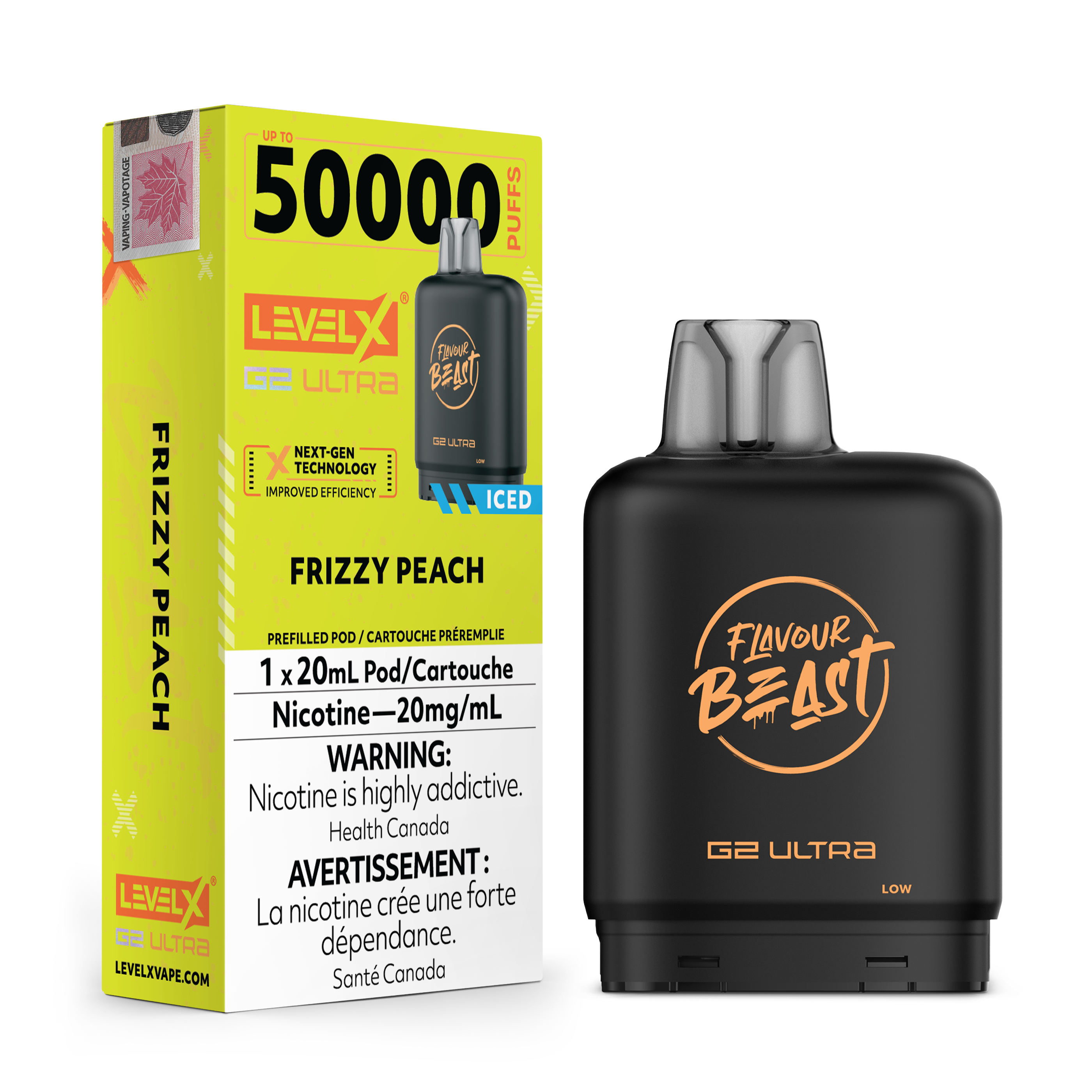 Level X - Flavour Beast G2 Ultra - Pod - 50k Puffs [ONTARIO]