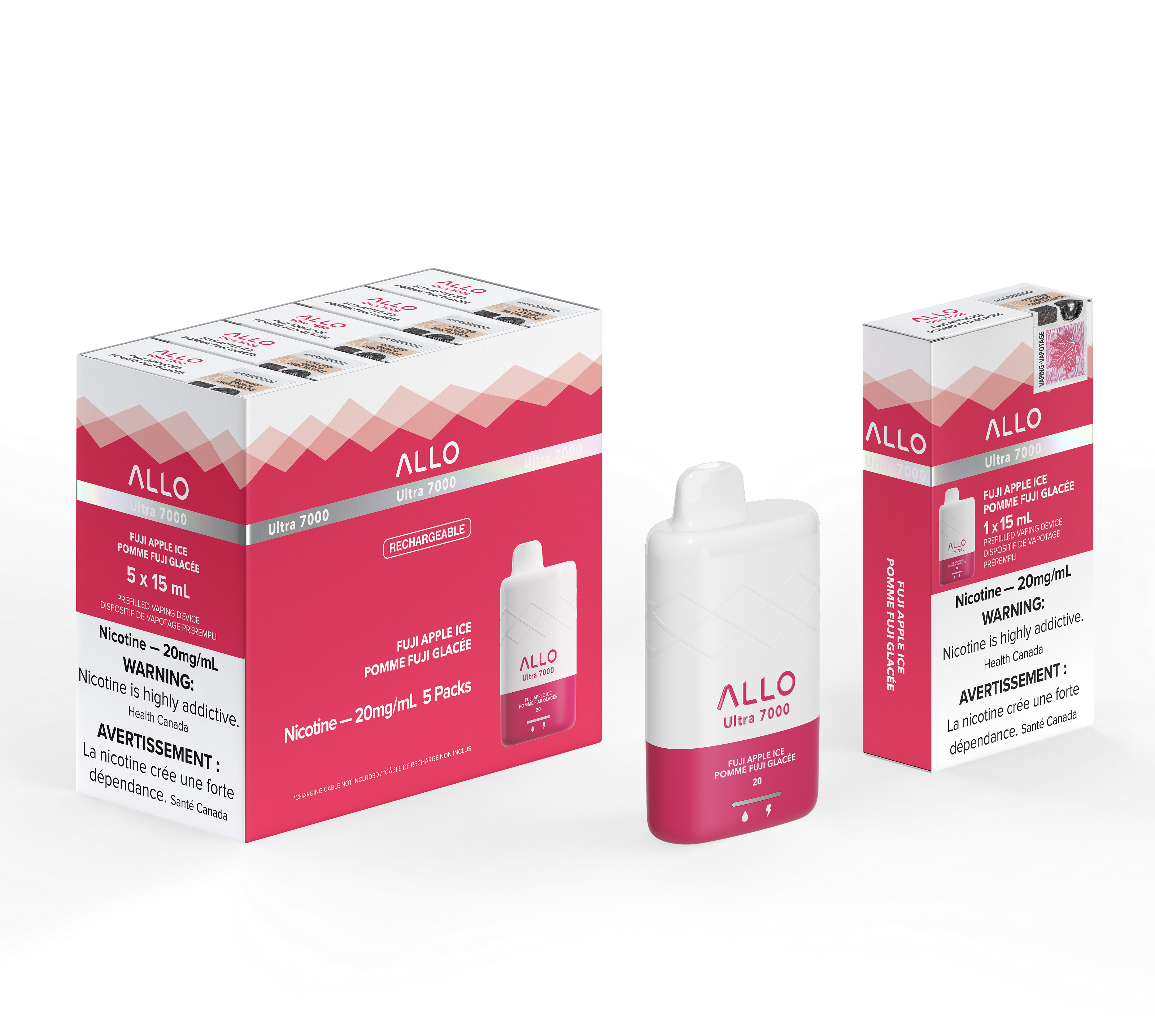 Allo Ultra 7000 - Rechargeable Disposable - 7000 Puffs