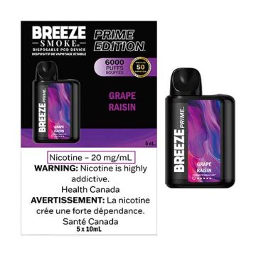 Breeze Prime - Disposable - 6000 Puffs
